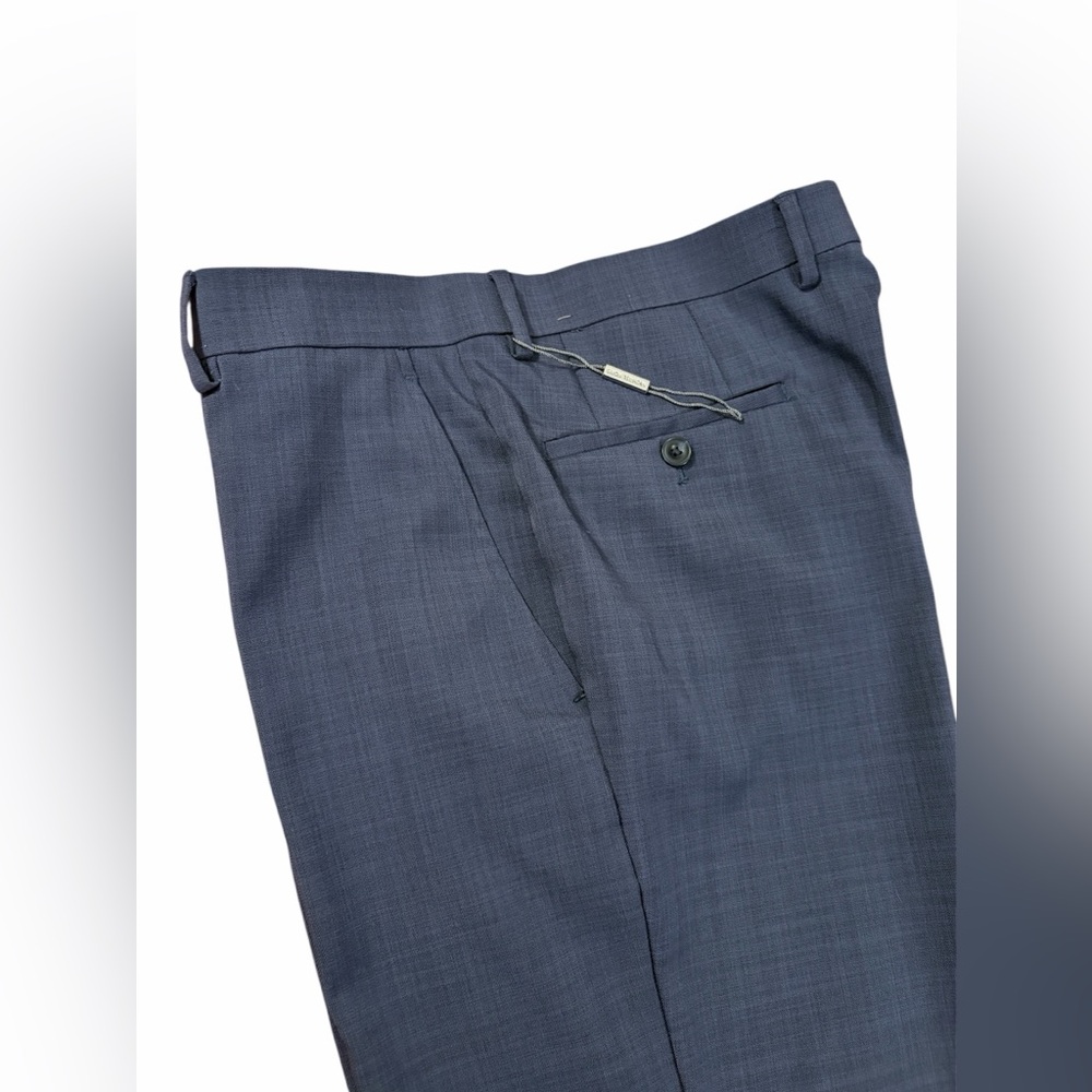 Michael Kors Men's Elegant Navy Dress Pants - Picture 14 of 16